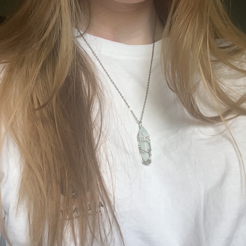 Opal Crystal Necklace